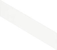 Wandfliese Eureka bianco rechts 5 x 23 cm