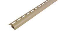 Rundprofil Dural 10 mm PVC beige ROG 1002 250 cm