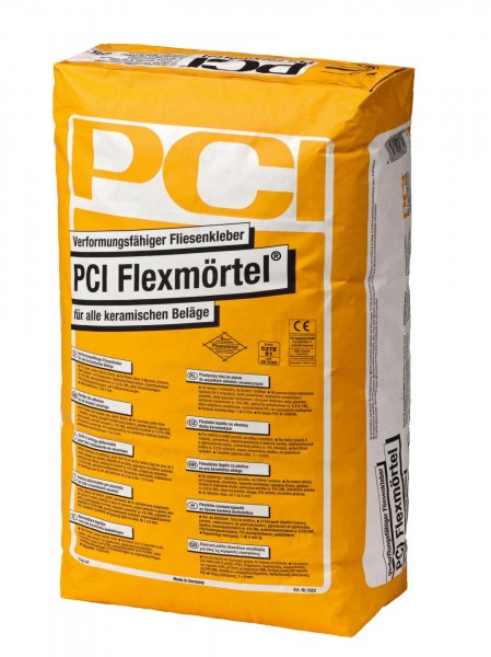 Fliesenkleber PCI Flexmoertel grau 25 kg