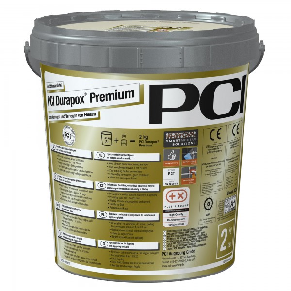 Fugenmörtel PCI Durapox Premium mittelbraun 2 kg