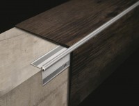 Treppenkantenprofil ter Hürne Treppenkantenprofil Silber 4-5MM TRS045 4,1 x 270 cm