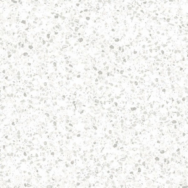 Bodenfliese Terrazo super white 25 x 25 cm
