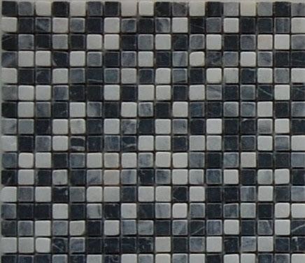 Mosaikfliese Nero mix 30 x 30 cm