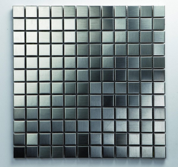 Mosaikfliese Iron gebürstet 30 x 30 cm