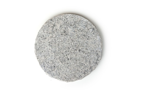 Bodenplatte Granit Trittstein grau geflammt 25 x 25 x 3 cm