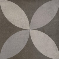 Bodenfliese Pamesa Arte Lepic grau-schwarz 22,3 x 22,3 cm