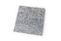Bodenplatte Granit Terrassenplatte grau geflammt 40 x 40 x 3 cm