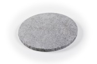 Bodenplatte Granit Trittstein grau geflammt 30 x 30 x 3 cm