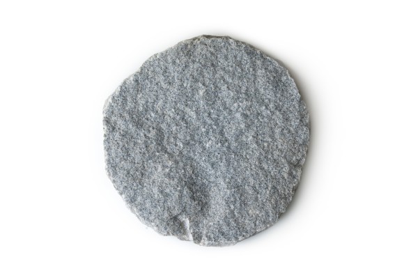 Bodenplatte Granit Trittstein grau gespalten 30 x 30 x 5 cm
