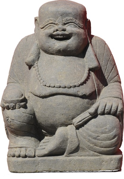 Figur Lachender Buddha 45 x 60 cm