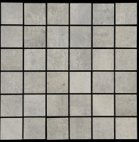Mosaikfliese Bitumen grau 30 x 30 cm