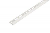 Rundprofil Dural 12,5 mm PVC weiß glänzend DBP 1230-S 250 cm