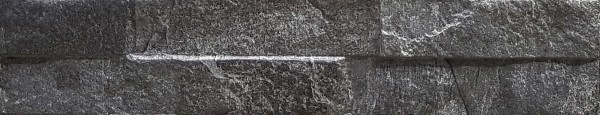 Wandfliese Rock black 7,5 x 38 cm
