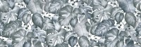 Dekorfliese Marazzi Racconti foglie freddo touch 30 x 90 cm