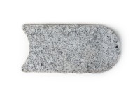 Bordstein Granit Mähkante Kanten gebrochen 25 x 12 cm