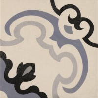 Bodenfliese Pamesa Arte Monet beige-blau 22,3 x 22,3 cm