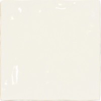 Wandfliese Crayon white glossy 13 x 13 cm