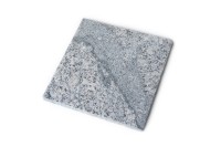 Bodenplatte Granit Terrassenplatte grau geflammt 30 x 30 x 2 cm
