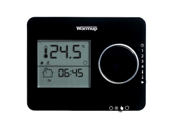 Heizsystem WarmUp Tempo Digital Thermostat schwarz